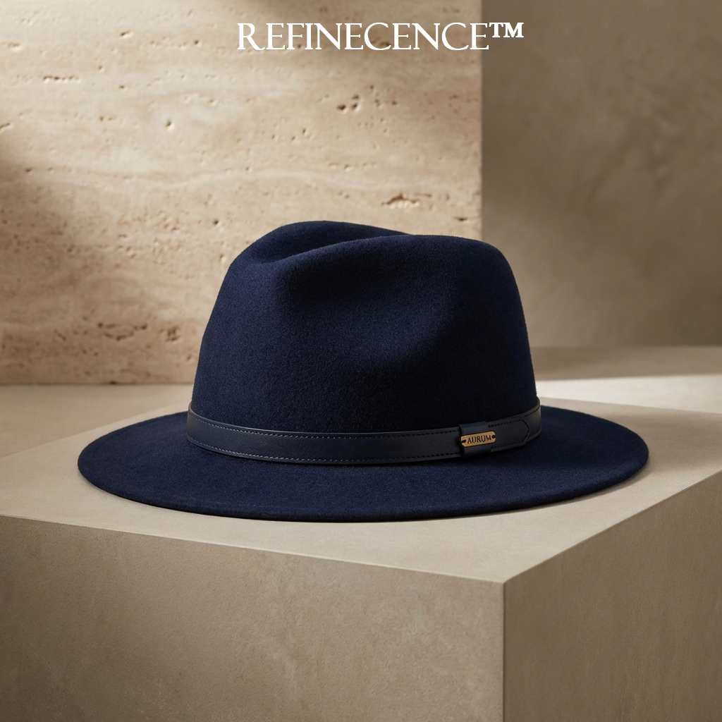 Refinecence™ Noctra Brim Fedora