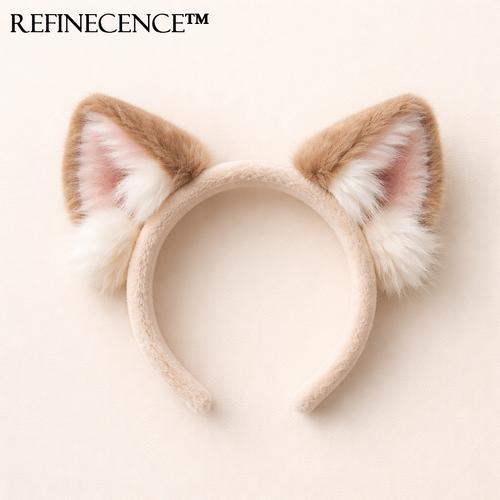 Refinecence™ Whisper Fox Plush Headband